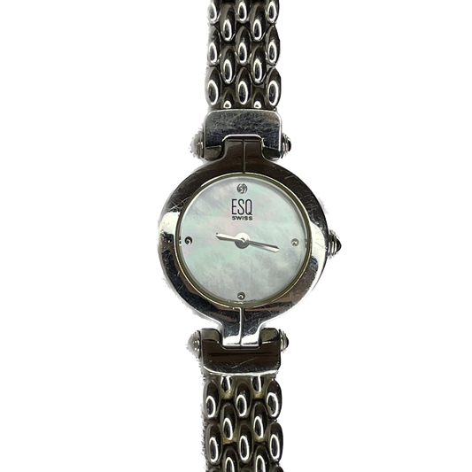 Reloj ESQ by MOVADO Swiss Mujer Madreperla Vintage 2000´s LEER
