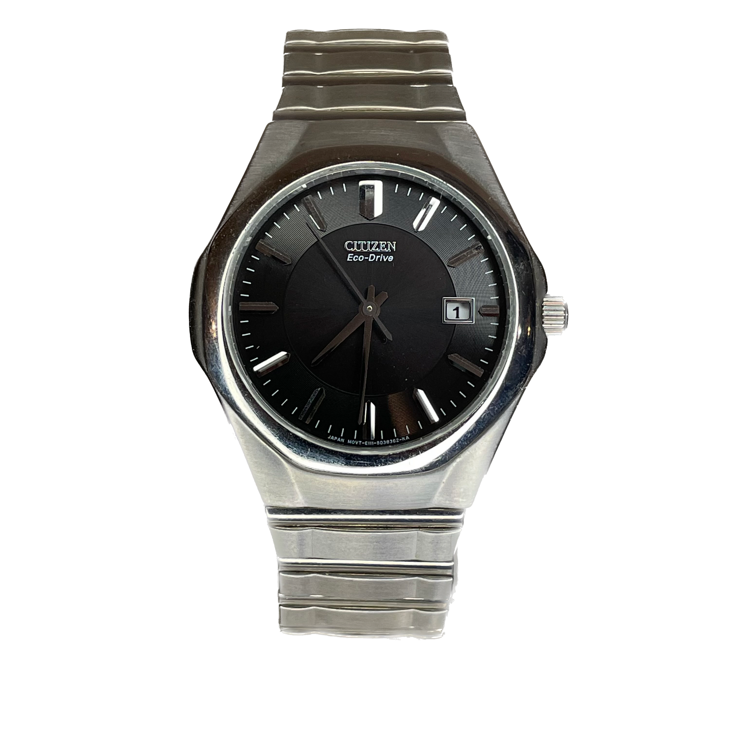 Citizen Eco-Drive E111 Caja Integrada SOLAR Año 2008 Muñeca grande
