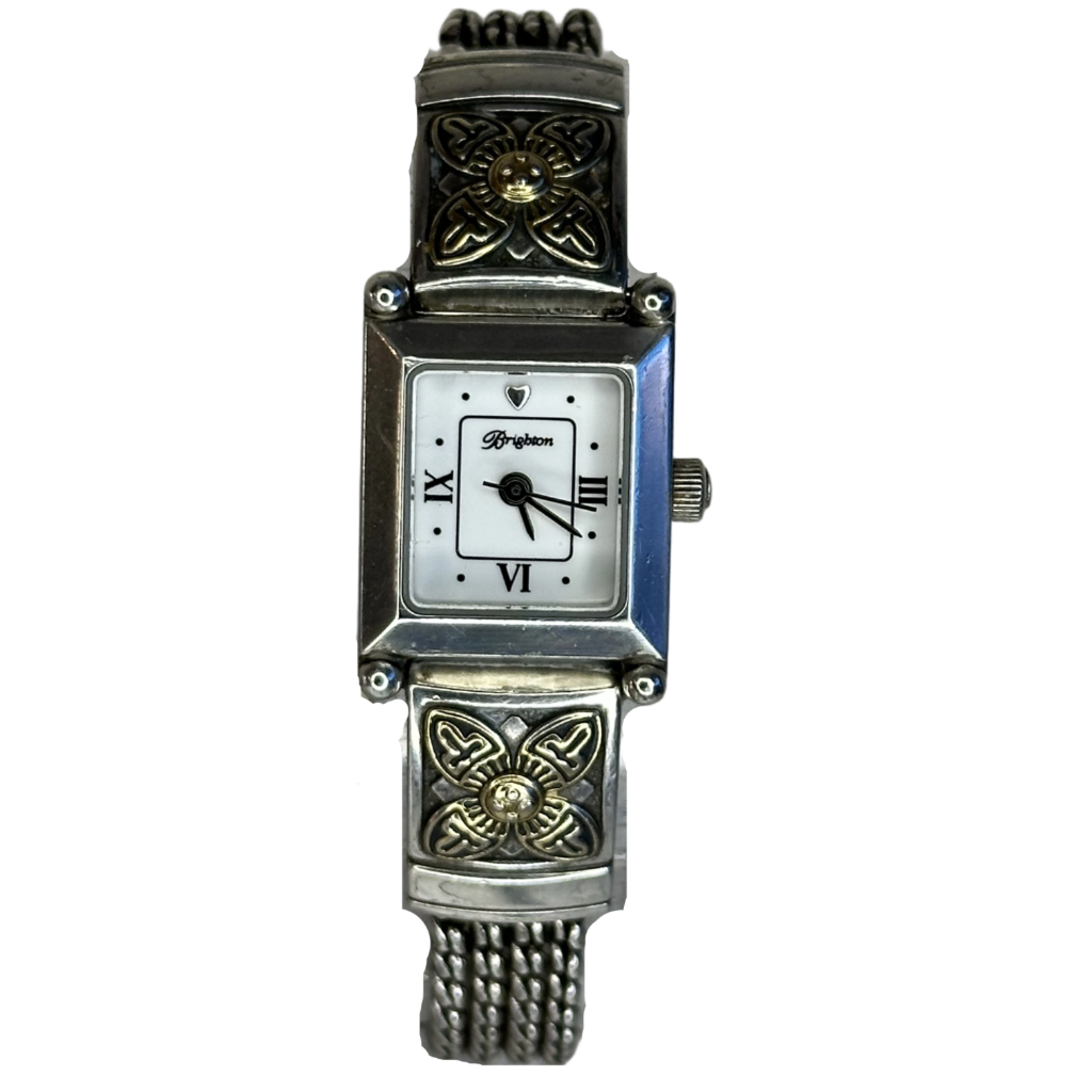 Reloj joya Brighton Monroe 2001 Rectangular Joyería americana con inspiración celta