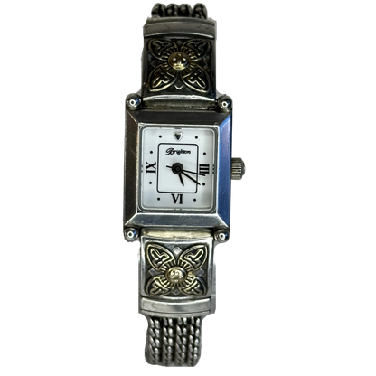 Reloj joya Brighton Monroe 2001 Rectangular Joyería americana con inspiración celta