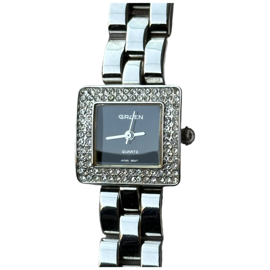 Reloj Gruen Mujer GR7337 Cristales Años 2000 escaso