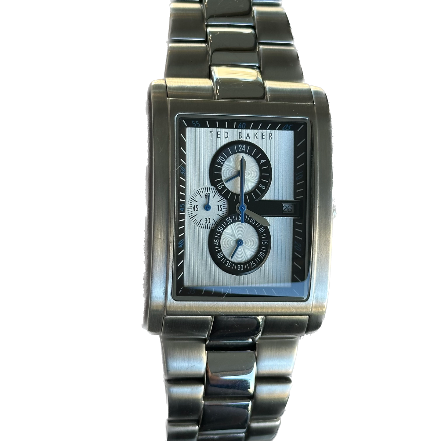 Reloj Ted Baker Hombre TE3020 Cronógrafo Estilo británico Año 2005