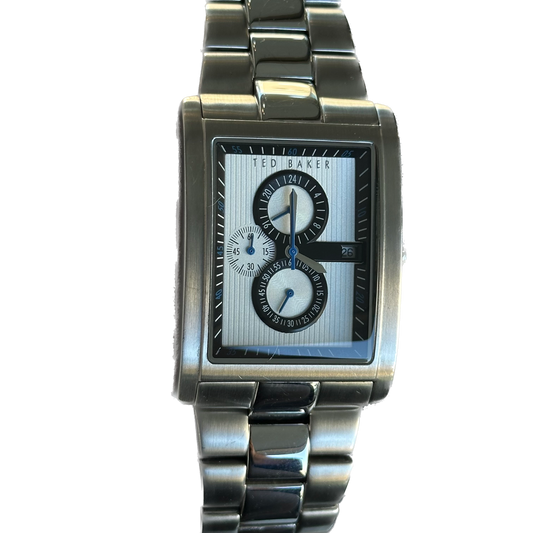 Reloj Ted Baker Hombre TE3020 Cronógrafo Estilo británico Año 2005