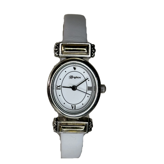 Reloj Brighton Champagne Año 2000 Mujer | Corazón aplicado, diseño joya y pulsera nueva