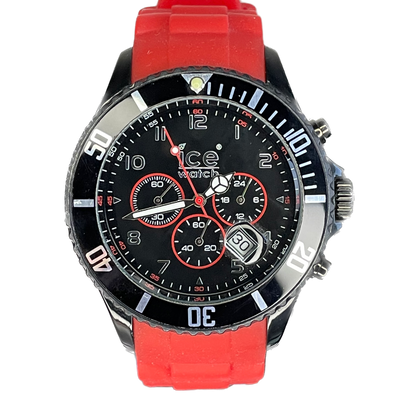 Reloj Ice-Watch Bélgica Hombre Chrono Rojo Full Set Año 2010