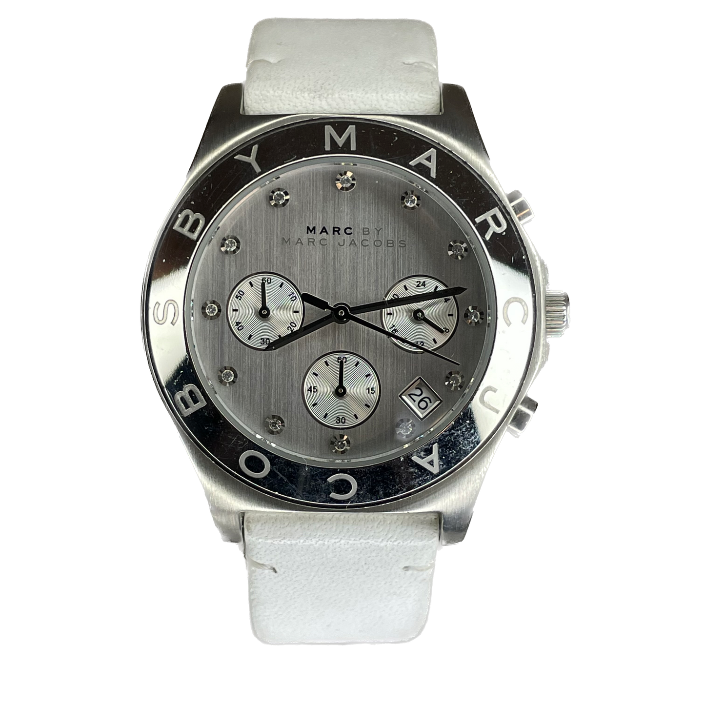 Reloj Marc by Marc Jacobs Blade Chronograph Mujer 2012 Oversized | 40 mm
