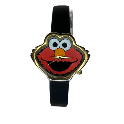 Reloj Elmo de Plaza Sésamo Año 1995 Fantasma Sesame Street Elmo Face-Shaped