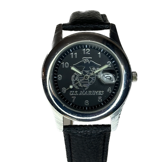 Reloj de Hombre U.S. Marines Vintage DIAL: Emblema oficial U.S. Marine Corps ESCASO 90´s