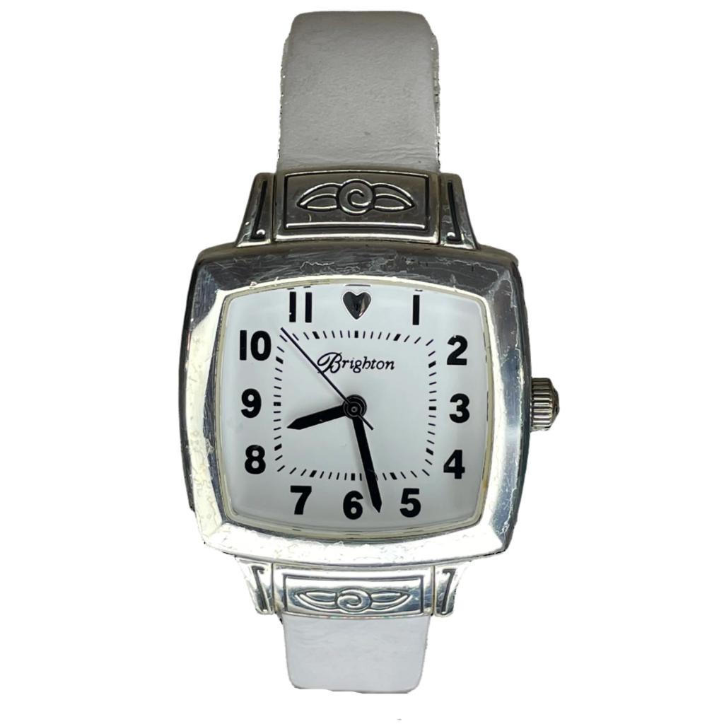 Reloj Brighton Orchard Mujer Año 2004 Corazón aplicado Caja ornamental Art Nouveau