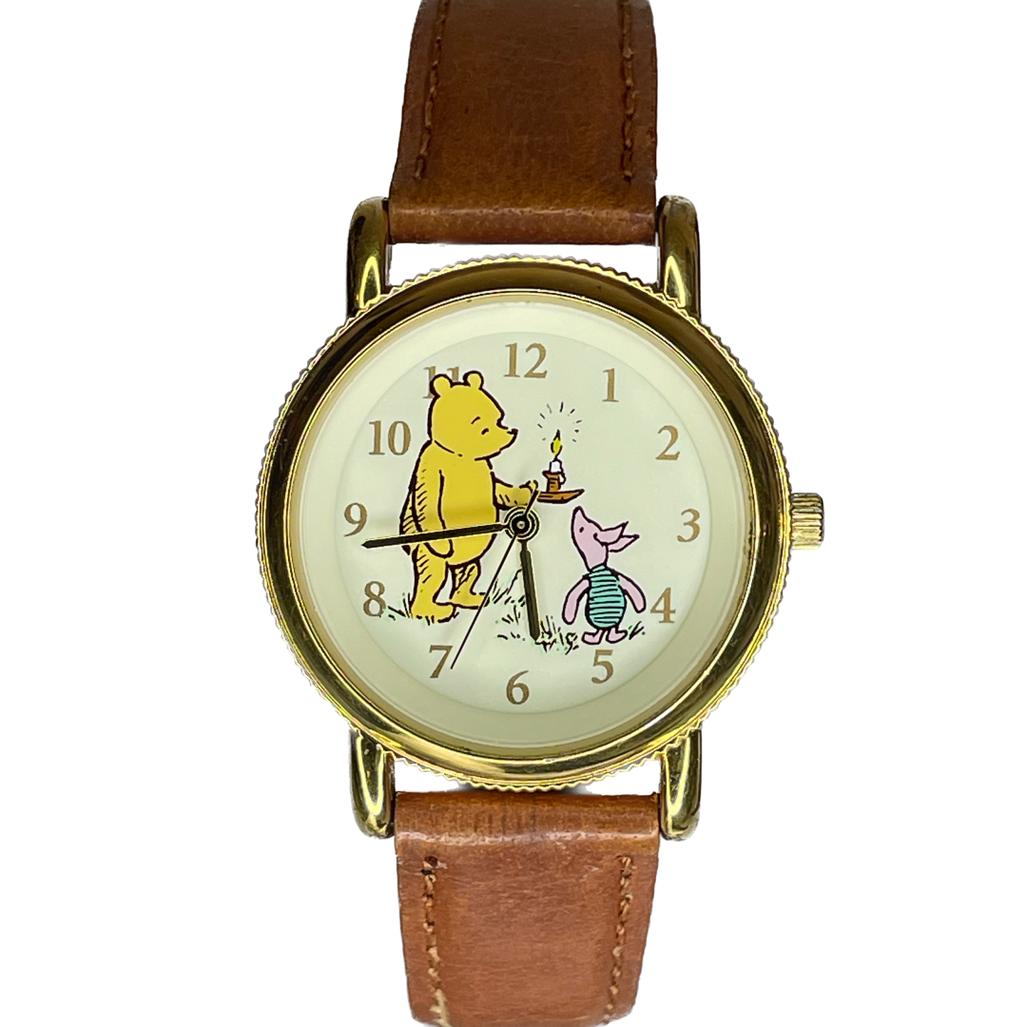 Reloj Ingersoll Classic Pooh Año 1998 Dial Iluminado con Pooh y Piglet MUY RARO Impecable