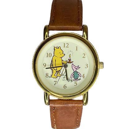 Reloj Ingersoll Classic Pooh Año 1998 Dial Iluminado con Pooh y Piglet MUY RARO Impecable