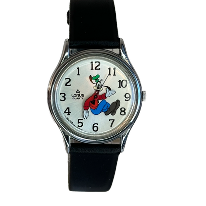 Reloj Lorus by SEIKO Disney Goofy Backwards Año 1992 Avanza hacia atrás TRIBILÍN