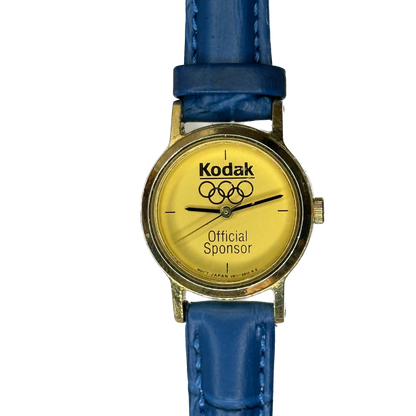 Reloj Kodak Olympic Official Sponsor Mujer 1993 Era Dorada de Kodak