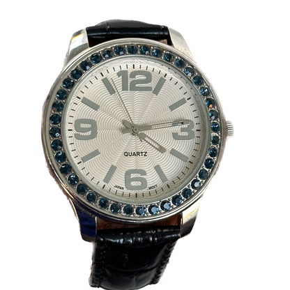 Reloj LST Quartz Mujer Años 2000 Cristales Azules 40mm