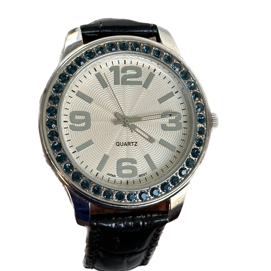 Reloj LST Quartz Mujer Años 2000 Cristales Azules 40mm