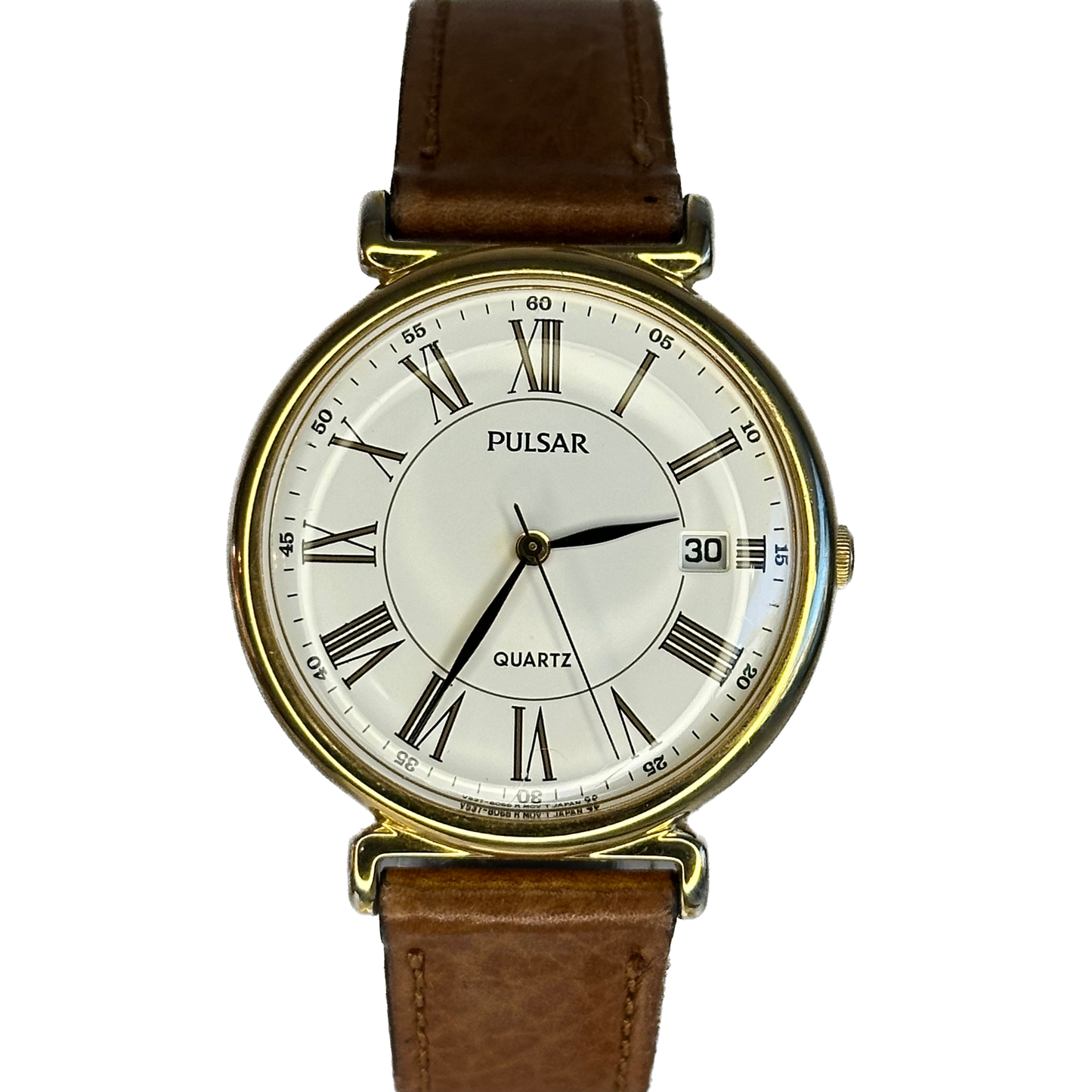 Reloj Pulsar by SEIKO Febrero de 1991 | Dress Watch Clásico Pulsera Original
