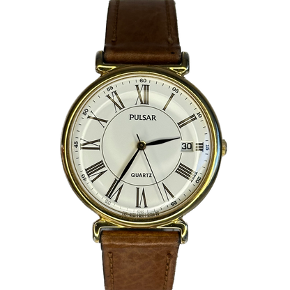 Reloj Pulsar by SEIKO Febrero de 1991 | Dress Watch Clásico Pulsera Original