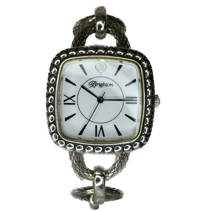 Reloj joya Brighton Milla Chain Año 2009 Pieza de diseño 38 mm ÚNICO