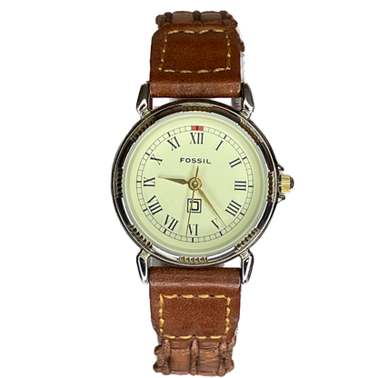 Reloj Fossil PR-5002 Mujer Años 90 Numerales Romanos