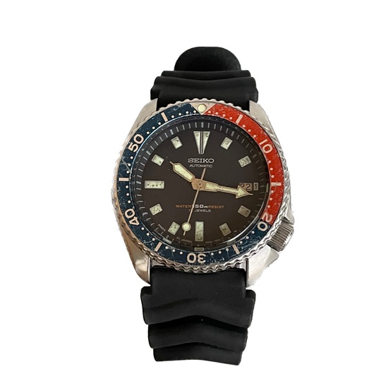 Reloj SEIKO Diver Pepsi Automático Marzo de 1991 / 7002A de 17 Jewels