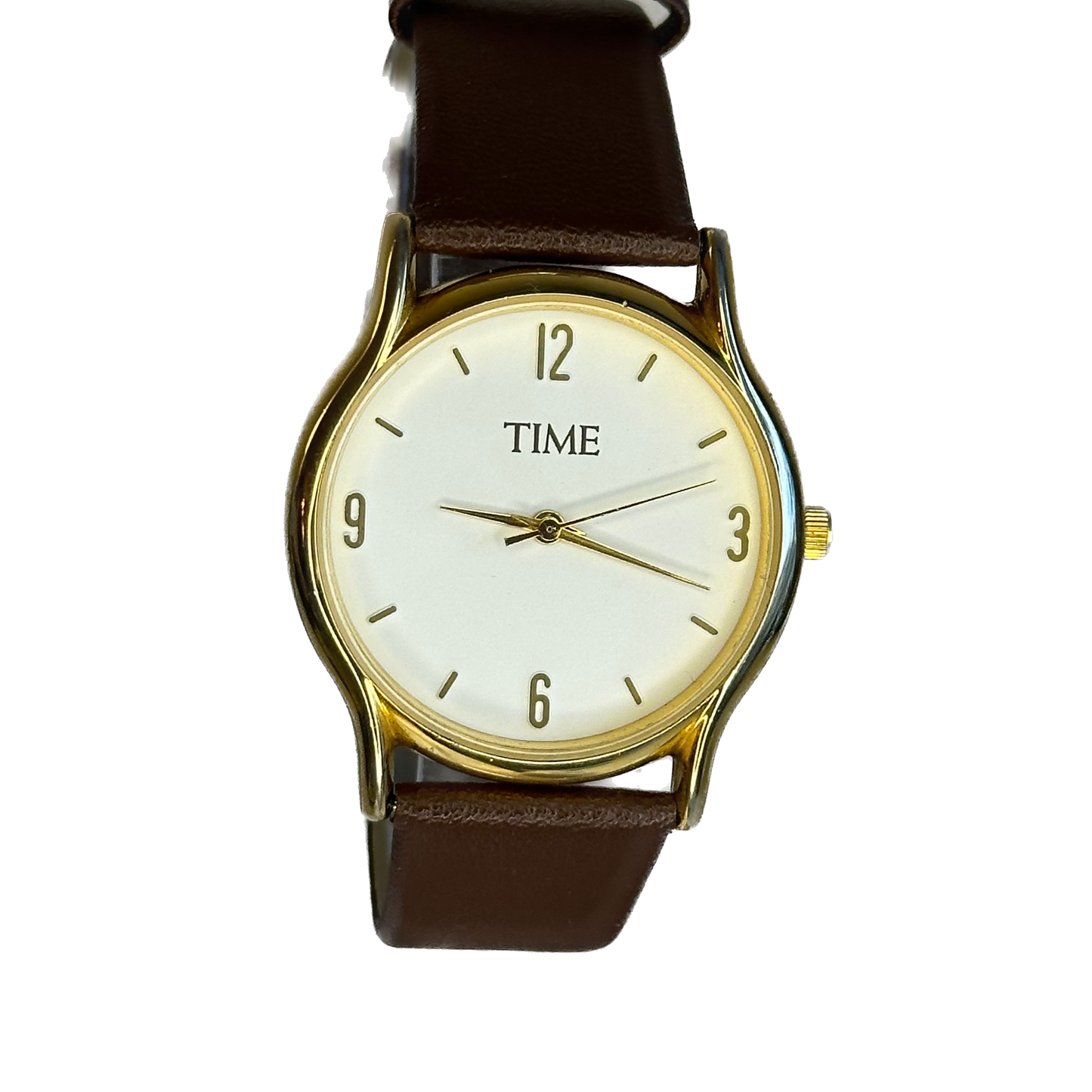 Reloj TIME Japan Movt 35 mm Minimalista Hombre Cuarzo Año 1998