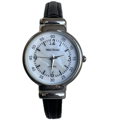 Reloj Waltham Mujer Cuarzo Nacarado 2000s único