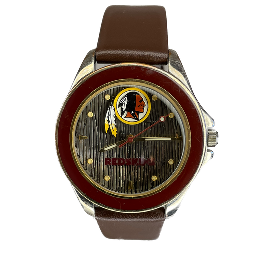 Reloj Fossil Team Washington Redskins EDICIÓN LIMITADA  Año1993 Históricos PIELES ROJAS
