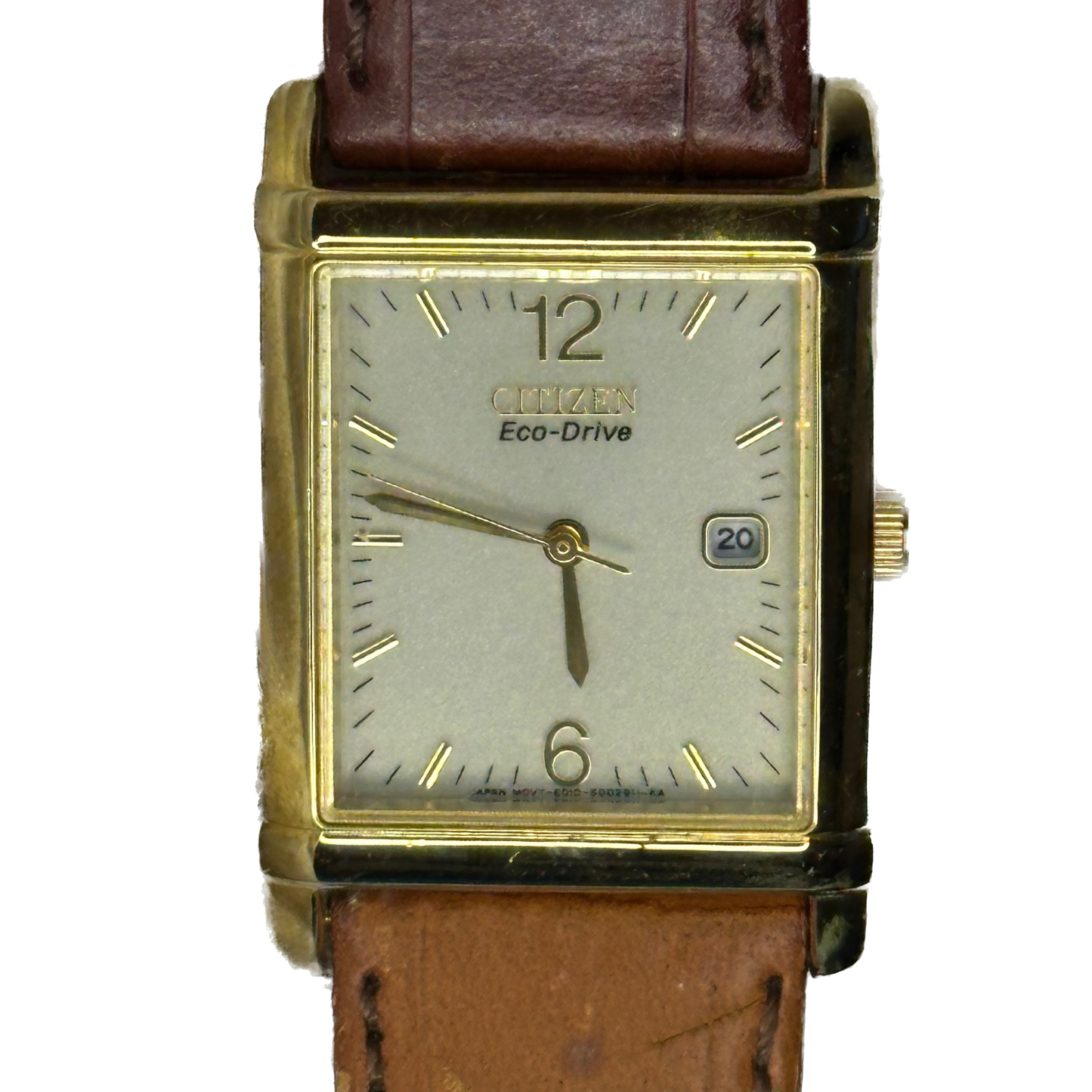 Reloj CITIZEN Eco-Drive Solar Hombre Rectangular Año 2007