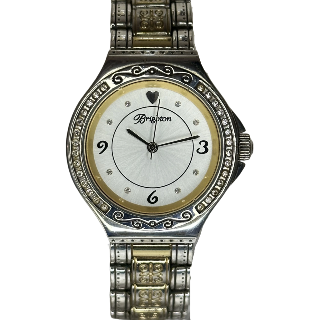 Brighton Bel Air 2002 Reloj Joya Bicolor Mujer Art Nouveau