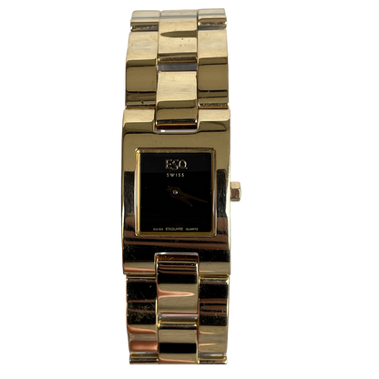 Reloj Joya ESQ by Movado Mujer Dorado Swiss Años 2000 Escaso