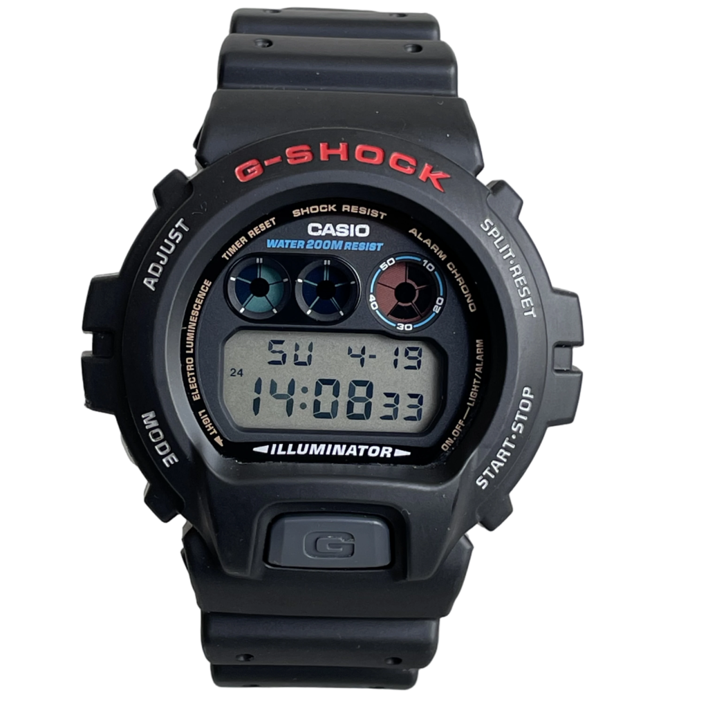 Reloj CASIO G-Shock 200M Illuminator DW-6900 Años 2000