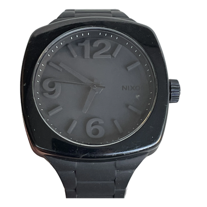 Reloj Nixon The Dial 42mm Negro 2011 Unisex Minimalista