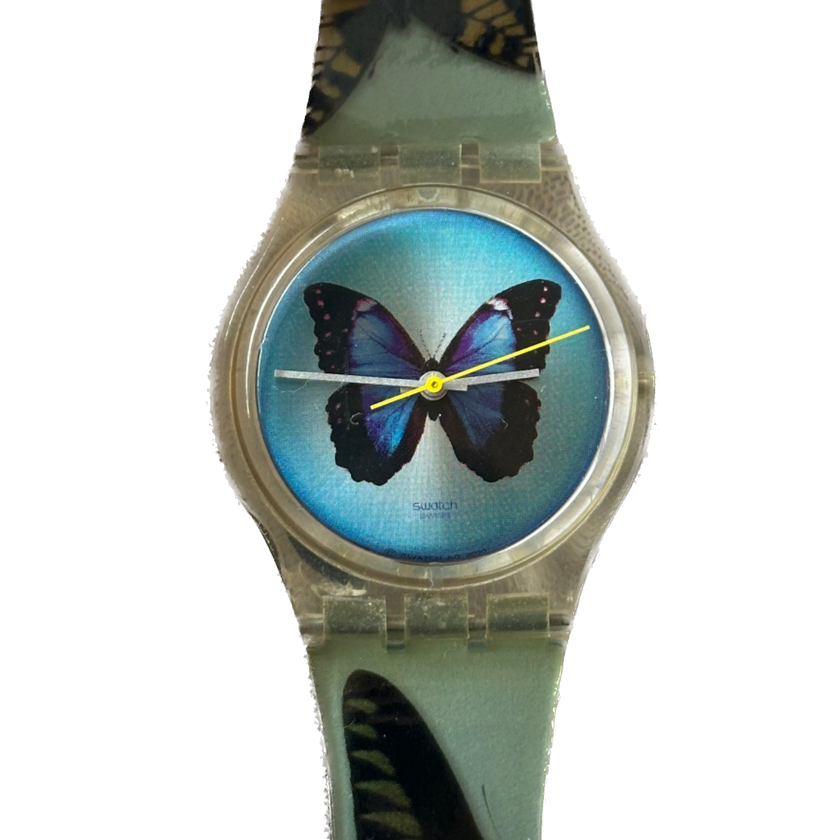 Reloj Swatch Sky Fly Mariposa Año 2000 Vintage GK347 ESCASO