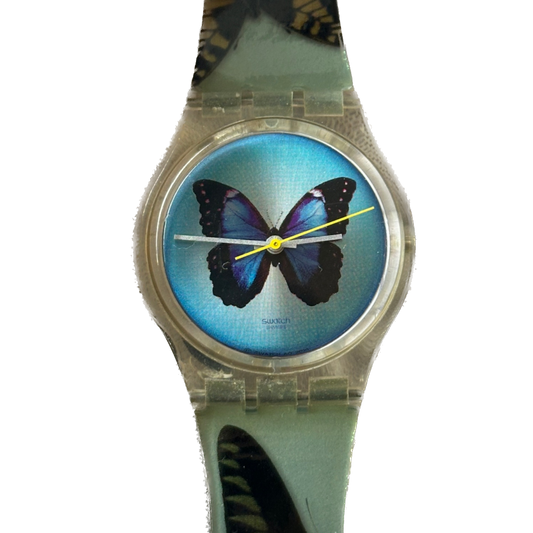 Reloj Swatch Sky Fly Mariposa Año 2000 Vintage GK347 ESCASO