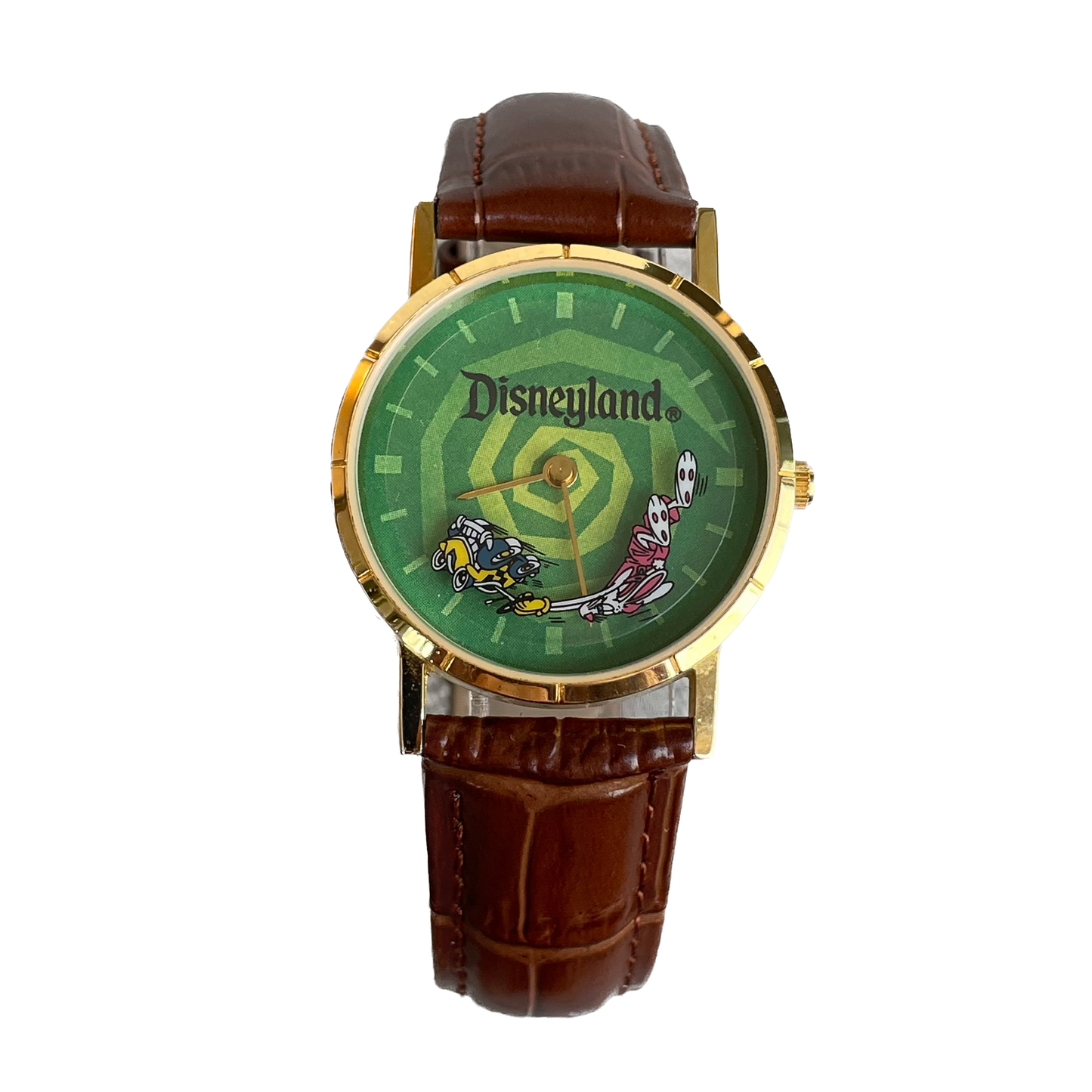 Reloj Disneyland Roger Rabbit Limited Edition 90s Segundero Disco ÚNICO
