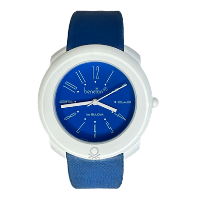 Reloj Benetton by BULOVA Unisex Año 1992 Inspiración diseño Memphis ESCASO