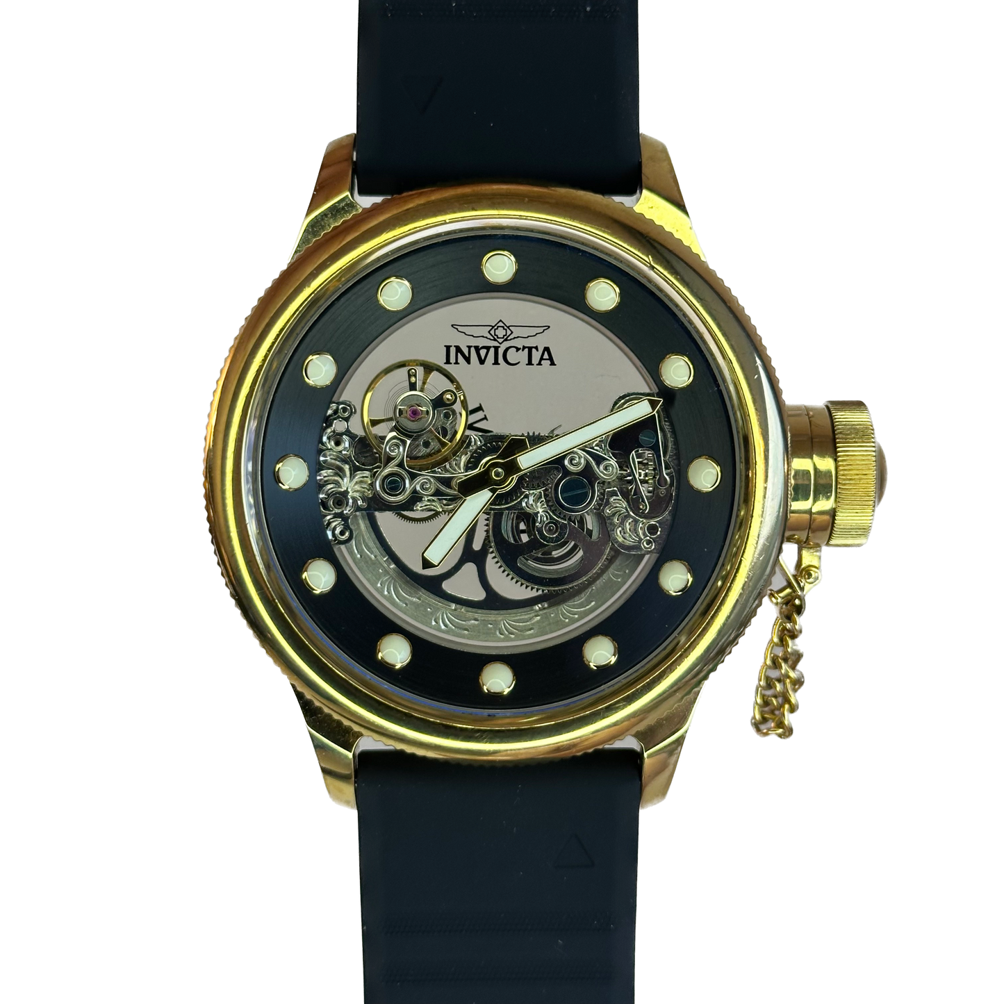 Reloj AUTOMÁTICO Invicta Russian Diver Ghost Bridge 52mm Año 2018 ESCASO