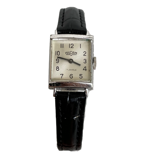 Reloj Vulcain Mujer A Cuerda Años 50’s Suizo Rectangular MUY ESCASO