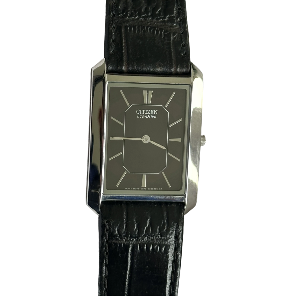 Citizen Stiletto Eco-Drive Hombre Sapphire Año 2007 Ultradelgado SOLAR