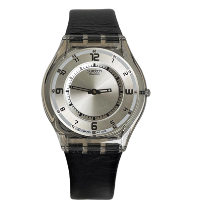 Reloj Swatch Unisex NOS Año 2008 Full Set Transparente