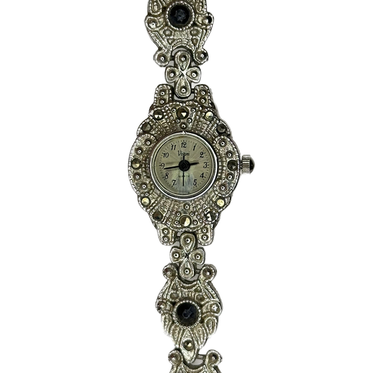 Reloj Joya Ornamentado Vivani by Accutime Mujer Vintage 1988