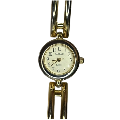 Reloj Joya Carriage by Timex J5 Año elab. 2001 Impecable Pulsera doble varilla