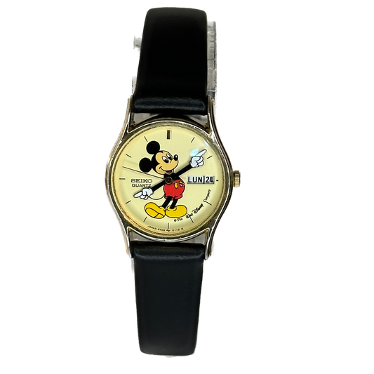 Reloj de Mujer SEIKO Disney Mickey Mouse Elab. en julio de 1989 Cultura POP