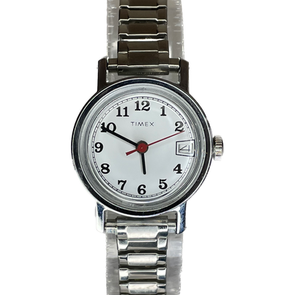 Reloj de mujer Timex Date A Cuerda Año 1979 pulsera expandible original Funciona Perfecto