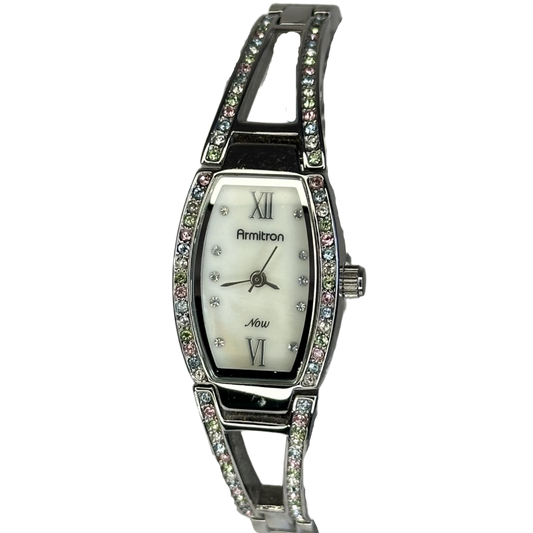 Reloj Armitron Now Mujer 75/3531SV Año 2010 Cristales multitonales ÚNICO