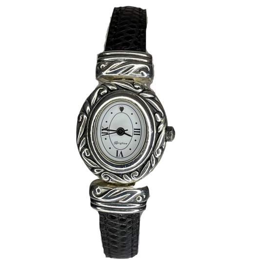 Reloj joya Brighton Paris Año 2000 Art Nouveau Pulsera Reversible | Japan Mov.