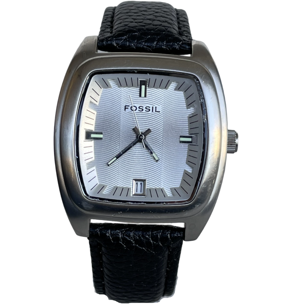 Reloj Fossil JR9013 Hombre 2009 Tonneau Guilloché Único