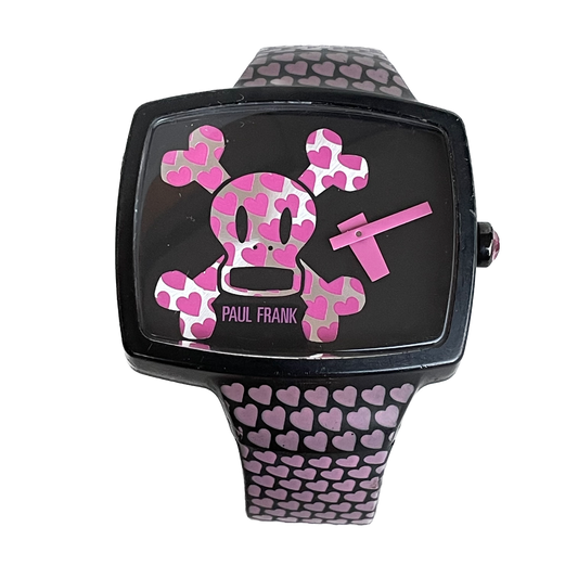 Reloj Paul Frank Mujer Julius Corazones Año 2008 Oversize TV