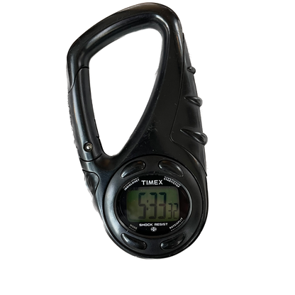 Reloj Timex Digital Mosquetón Carabiner Indiglo Outdoor 2000s