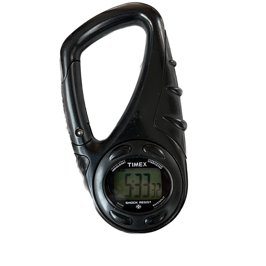 Reloj Timex Digital Mosquetón Carabiner Indiglo Outdoor 2000s